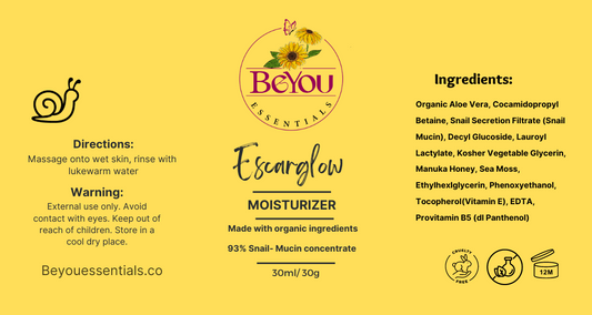 Escarglow Moisturizer